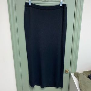 Rodier Knit Maxi Pencil Skirt